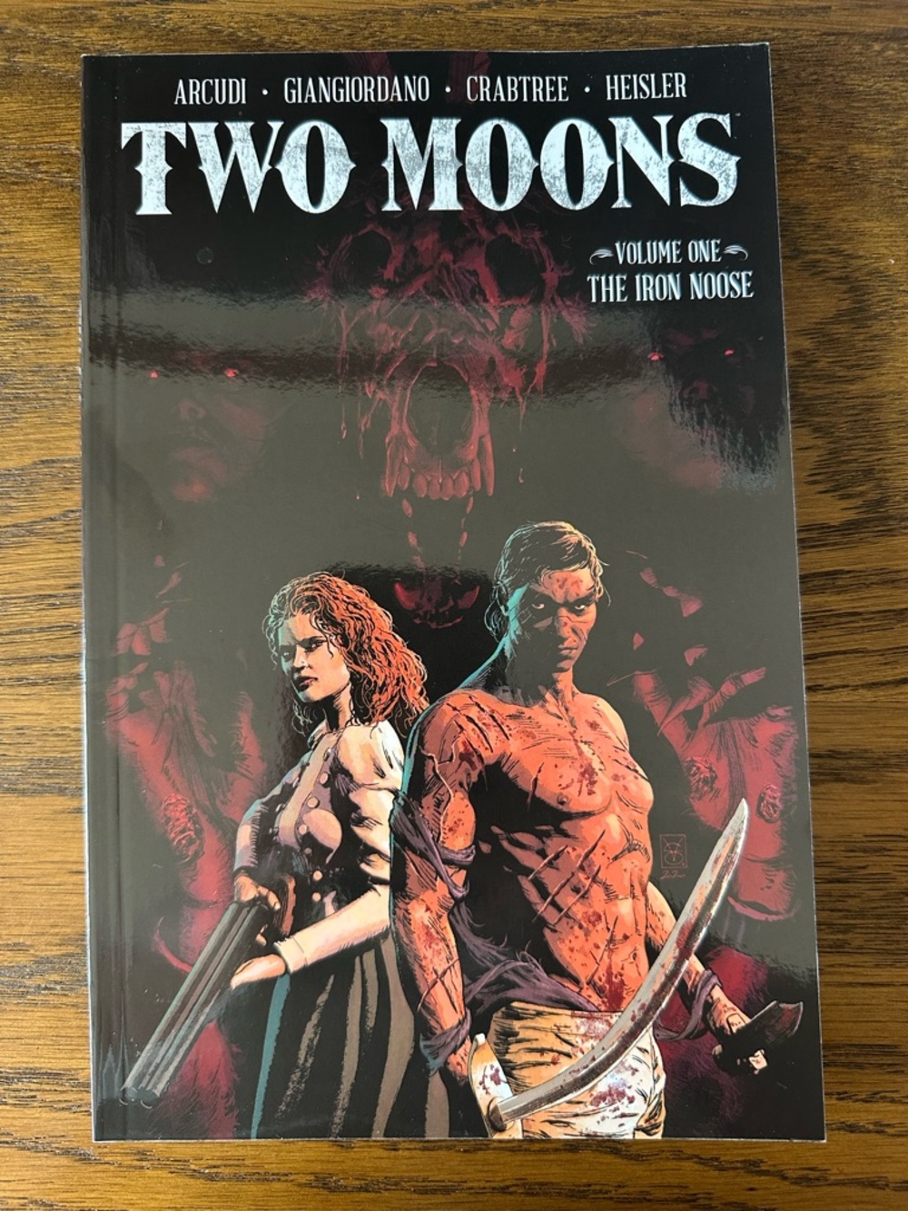 Two Moons Volume One The Iron Noose - Graphic Novel (Black/Red)